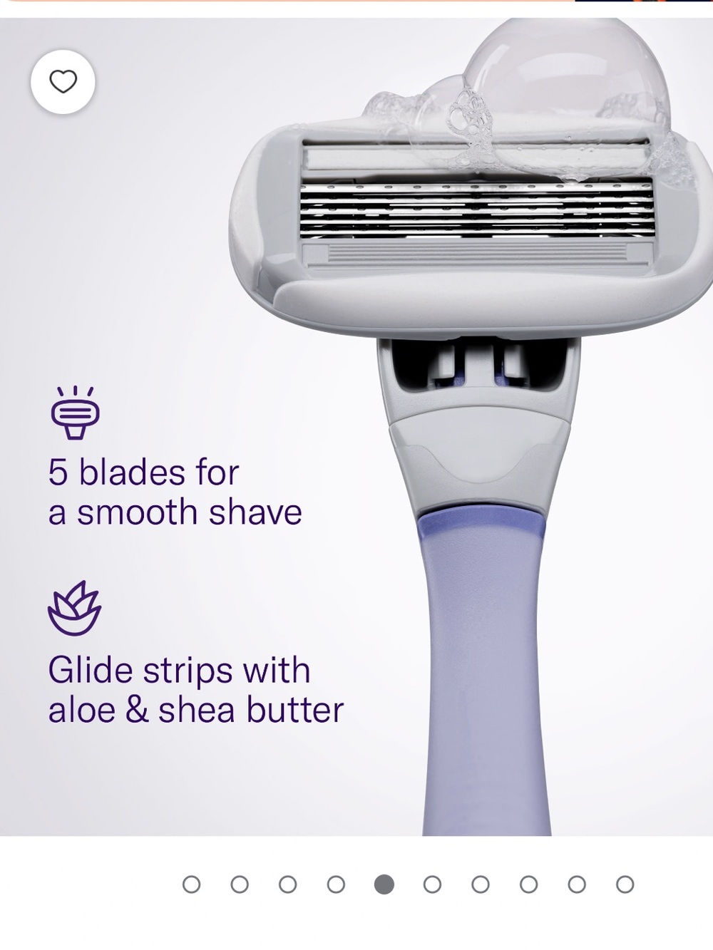 Flamingo Lilac Razor Multipack - Picture 11 of 13